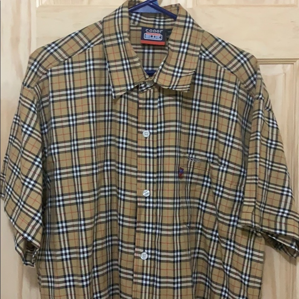 Coogi Nova Check Burberry-like pattern Design